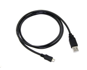 C-TECH kabel USB 2.0 AM/Micro, 1m, černý