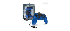 Cirka NuForce Wired Game Controller for PS4/PC/Mac (Blue)