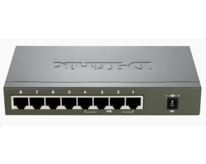 D-Link DES-1008PA 8-port 10/100 Desktop Switch with 4 PoE Ports