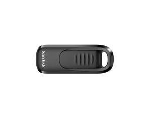 SanDisk Flash Disk 64GB Ultra Slider, USB-C 3.2, Černá