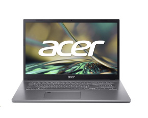 ACER NTB Aspire 5 (A517-53-73LA)- i7-1255U,17.3" FHD Anti-Glare,16GB,1TBSSD,Iris Xe Graphics,W11PRO,Šedá