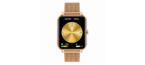 Garett Smartwatch GRC CLASSIC Gold steel