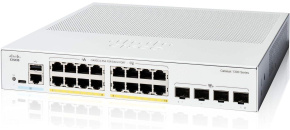 Cisco Catalyst switch C1300-16P-4X (16xGbE,4xSFP+,16xPoE+,120W,fanless)
