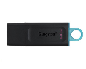 Kingston Flash Disk 64GB USB3.2 Gen 1 DataTraveler Exodia (Black + Teal)