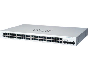 Cisco switch CBS220-48T-4G (48xGbE,4xSFP)