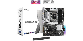 ASRock MB Sc LGA1700 B760 PRO RS WIFI, Intel B760, 4xDDR5, 1xDP, 1xeDP, 1xHDMI, WiFi