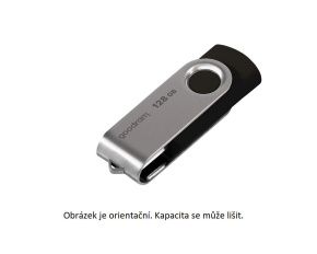 GOODRAM Flash Disk 64GB UTS2, USB 2.0, černá