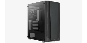 AEROCOOL skříň Prism, Mid tower, 2x USB 3.0, 1x USB 2.0, 2x audio, bez zdroje