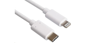 PREMIUMCORD Apple Lightning - USB-C™ USB nabíjecí a datový kabel MFi pro Apple iPhone/iPad, 0,5m