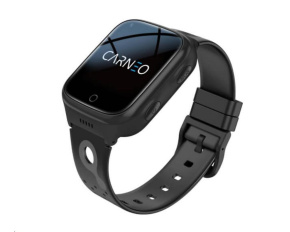 CARNEO dětské GPS hodinky GuardKid+ 4G Platinum black