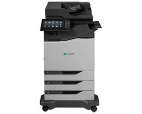 LEXMARK tiskárna CX860dtfe A4 COLOR LASER, 57ppm, 2048MB USB, LAN, duplex, dotykový LCD, 2x zásobník papíru, sešívačka