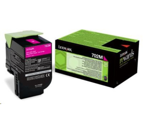 LEXMARK Magenta toner 702M pro CS310/410/510 z programu Lexmark Return (1 000 stran)