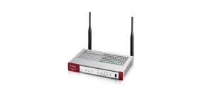 Zyxel USG FLEX Series, 10/100/1000, 1*WAN, 4*LAN/DMZ ports, WiFi 6 AX1800, 1*USB with 1 yr UTM bundle