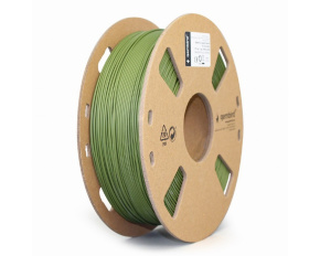 GEMBIRD Tisková struna (filament) PLA MATTE, 1,75mm, 1kg, zelená