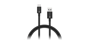 CONNECT IT Wirez USB-C (Type C) -> USB-A, USB 3.1 Gen 1, černá, 1 m