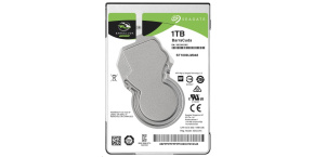 SEAGATE HDD 1TB BARRACUDA, 2.5", SATAIII, 5400 RPM, Cache 128MB, 7mm