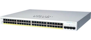 Cisco switch CBS220-48P-4X (48xGbE,4xSFP+,48xPoE+,382W)