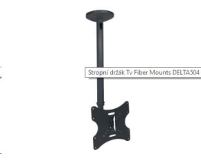 Stropní držák Tv Fiber Mounts DELTA504