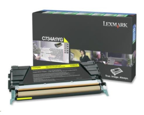 LEXMARK toner YELLOW C734, C736, X734, X736, X738 na 6000 stran