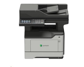 LEXMARK Multifunkční ČB tiskárna MX521ade, A4, 44ppm, 1024MB, barevný LCD displej, duplex,RADF, USB 2.0, LAN,