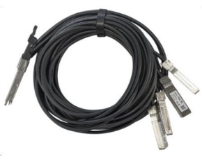 MikroTik Q+BC0003-S+, QSFP+ 40G brake-out kabel na 4x10G SFP+