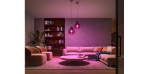 Philips Hue White and Color Ambiance 9W 1100 E27 malý starter kit