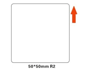 Niimbot štítky R 50x50mm 150ks White pro B21, B21S, B3S, B1