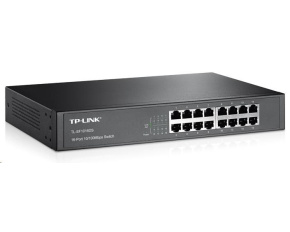 TP-Link switch TL-SF1016DS (16x100Mb/s, fanless)