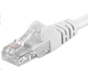 PREMIUMCORD Patch kabel UTP RJ45-RJ45 CAT5e 0.25m bílá