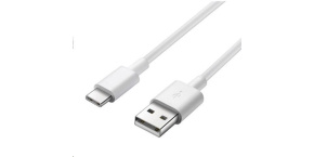 PremiumCord Kabel USB 3.1 C/M - USB 2.0 A/M, rychlé nabíjení proudem 3A, 50cm, bílá