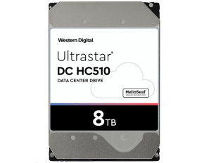 Western Digital Ultrastar® HDD 8TB (HUH721008ALN601) DC HC510 3.5in 26.1MM 256MB 7200RPM SATA 4KN SED