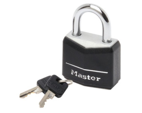 MasterLock 9140EURDBLK Visací zámek  z pevného hliníku