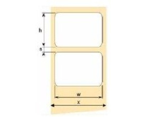 OEM termoetikety 100mm x 150mm termoetikety, cena za 500 ks, BPA free