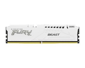 KINGSTON DIMM DDR5 16GB 5600MT/s CL36 FURY Beast Bílá EXPO