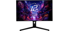 ASROCK LCD - 27" Gaming monitor PGO27QFS, OLED, 2560 x 1440 QHD, 240Hz, 1.5M:1, 275cd/m2, 0.03ms, 2xHDMI, 2xDP