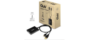 Club3D Adaptér aktivní Mini DisplayPort 1.2 na Dual Link DVI-D Active Adapter, pouze HDCP, 4k30Hz, 60cm
