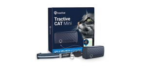 Tractive GPS CAT Mini – sledování polohy a aktivity pro kočky - tmavě modrý