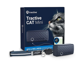 Tractive GPS CAT Mini – sledování polohy a aktivity pro kočky - tmavě modrý