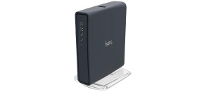MikroTik hAP ac lite (tower), 650MHz CPU, 64MB RAM, 5xLAN, 2.4+5GHz (802.11b/g/n/ac), vč. L4