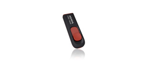 ADATA Flash Disk 64GB C008, USB 2.0 Classic, černá