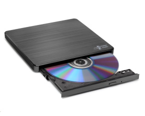 HITACHI LG - externí mechanika DVD-W/CD-RW/DVD±R/±RW/RAM GP60NB60, Slim, Black, box+SW