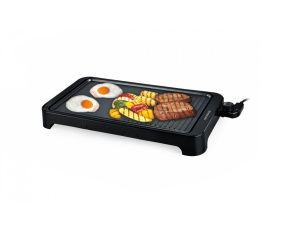 Orava Grillchef-5 elektrický stolní gril, 2000 W, 2 grilovací plochy, 60 až 220 °C, miska na okapávání