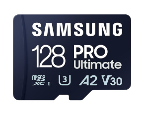 Samsung micro SDXC 128GB PRO Plus + SD adaptér