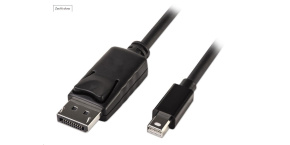 PREMIUMCORD Mini DisplayPort - DisplayPort V1.2 přípojný kabel M/M 3m