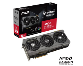 ASUS VGA AMD Radeon RX 7800 XT TUF GAMING OC 16G, 16G GDDR6, 3xDP, 1xHDMI