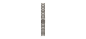 Garmin Řemínky Quickfit® 22, Tvrzený titanový náramek swept-link