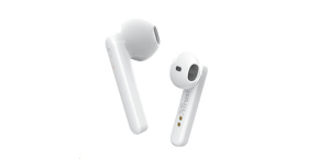 TRUST sluchátka Primo Touch Bluetooth Wireless Earphones - white