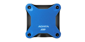 ADATA Externí SSD 2TB SD620, USB Micro-B, USB 3.2 Gen 2, R:520/W:460MB/s, modrá