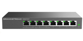 Grandstream GWN7701P Unmanaged Network Switch 8 portů / 4 PoE out