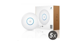 UBNT UniFi AP AC PRO 5-PACK (bez PoE!)  [vnitřní/venkovní AP, dual-band 2.4+5GHz (450+1300Mbps), MIMO, 802.11a/b/g/n/ac]